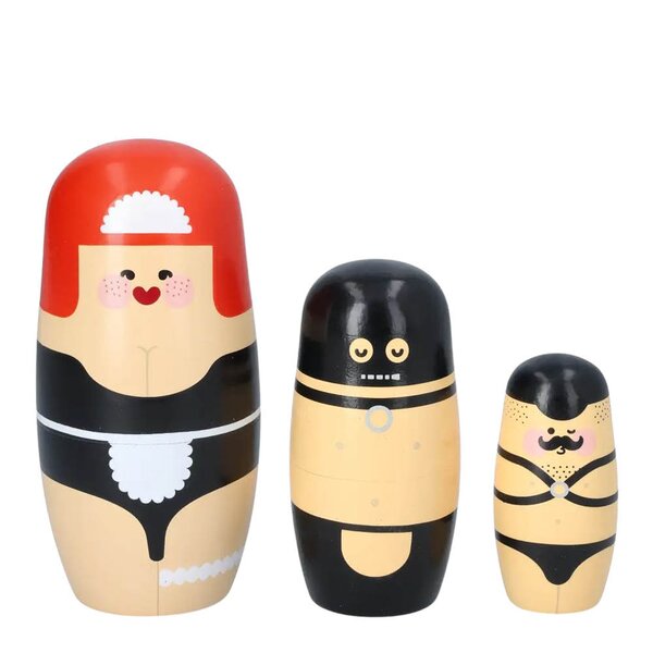 Spring Copenhagen Babushka Sexy Expressions trefigur 3 stk kirsebærtre