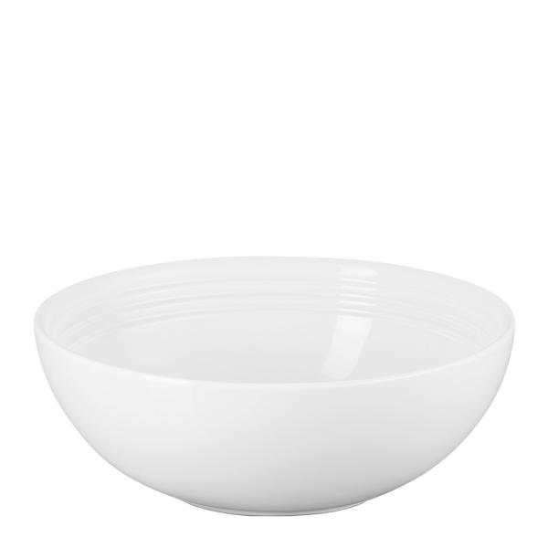 Le Creuset Signature serveringsskål 24 cm white