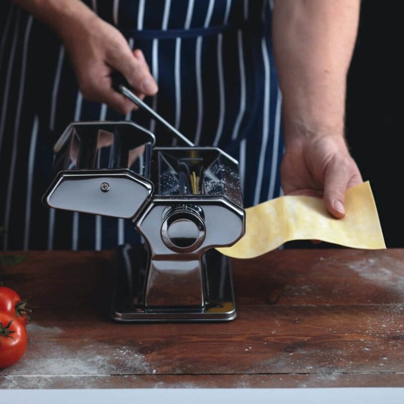 Kitchen Craft Gadget pastamaskin rustfritt stål stål