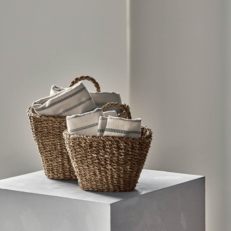 Meraki Oppbevaringskurv med oppheng 2 stk sjøgress