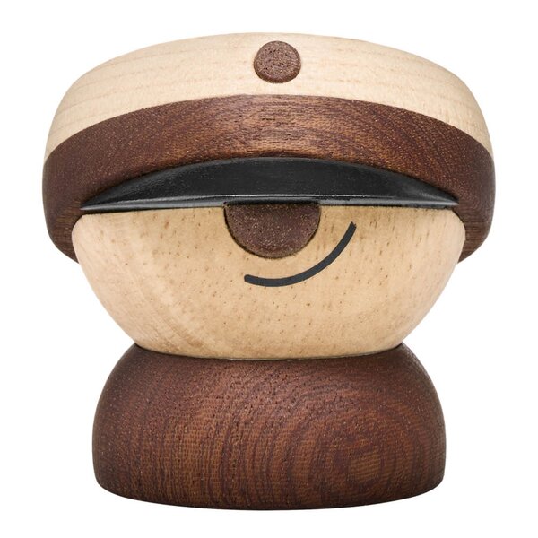 FableWood Student trefigur 4,5 cm gummitre/sapele/lønn