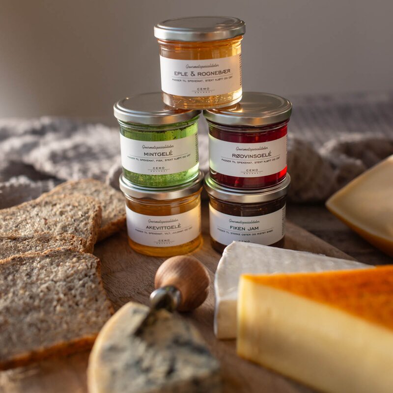 Cemo Gourmet eple- & rognebærgelè 113g