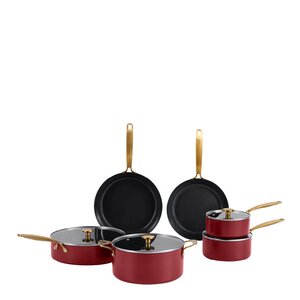 Combekk Element gryte- og pannesett 10 deler bordeaux