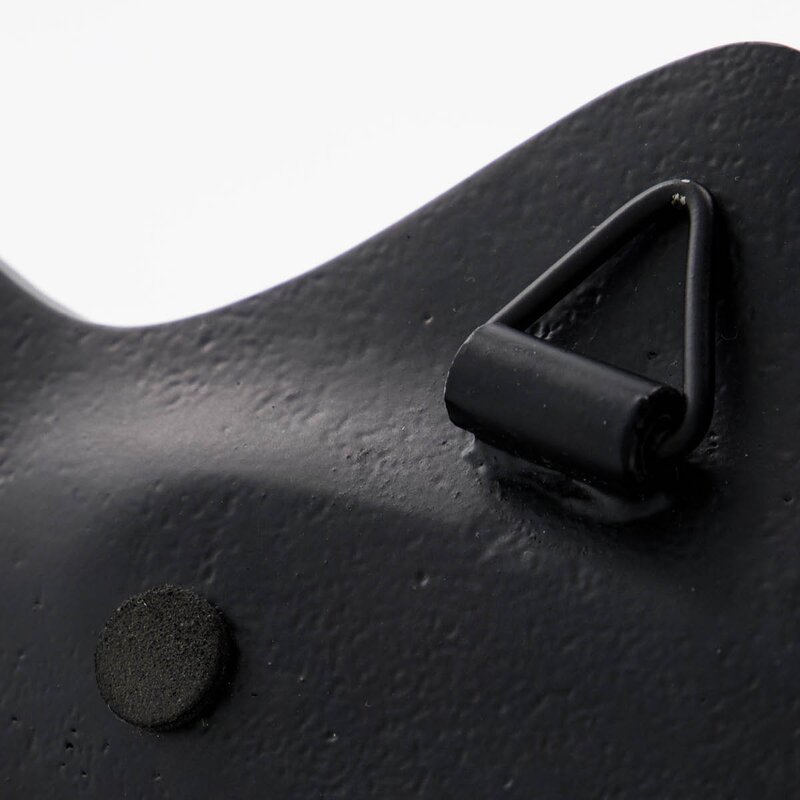 House Doctor Veggkunst Fish 19,5x14,5 cm svart