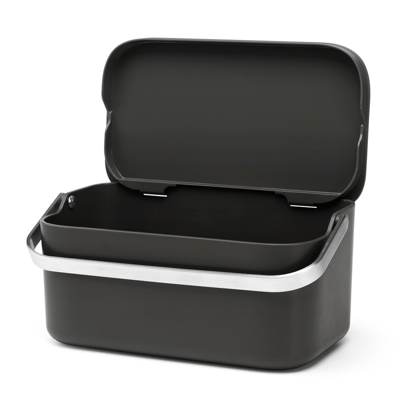 Brabantia SinkSide søppelbøtte 1,8 L mørk grå