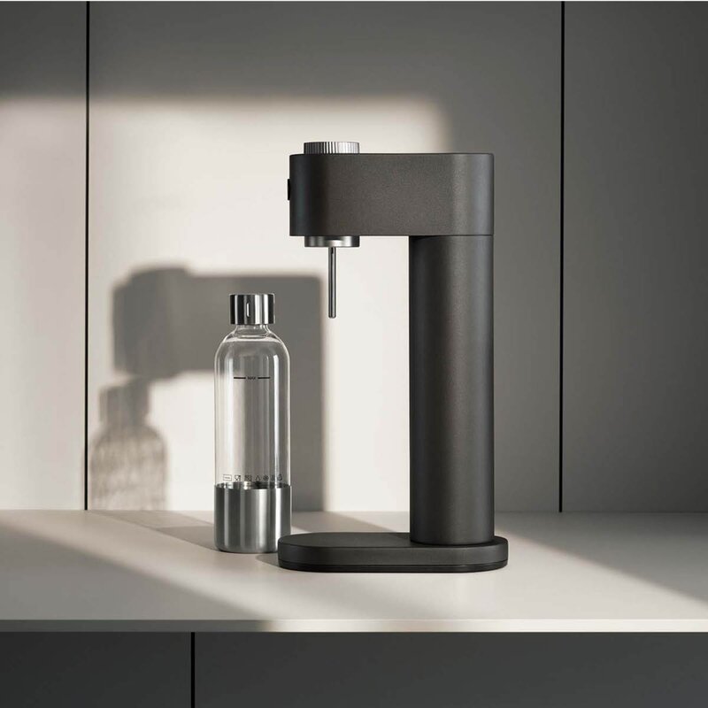 WMF Element One kullsyremaskin black lava