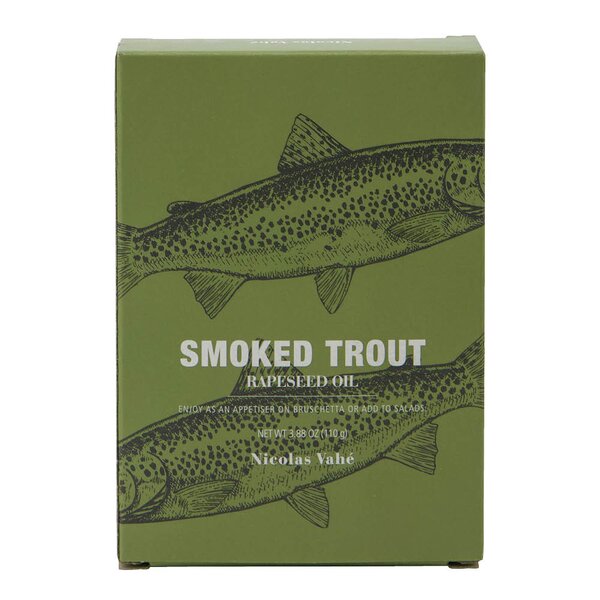 Nicolas Vahé Røkt ørret i rapsolje 110 g