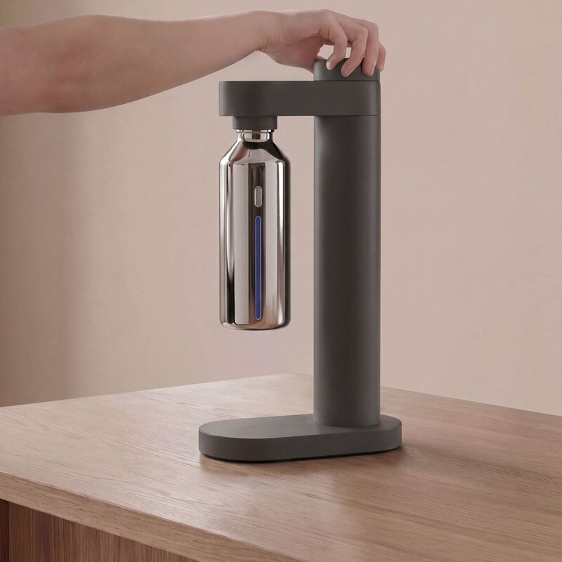 Stelton Brus flaske til kullsyremaskin 0,8L steel