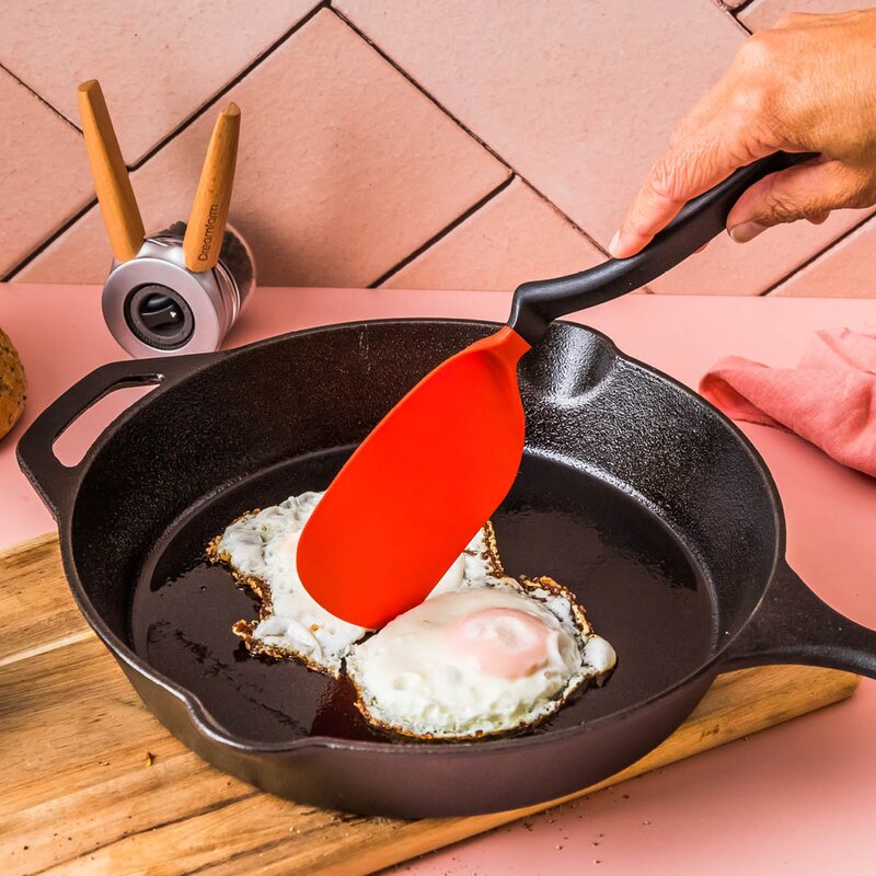 Dreamfarm Stekespade fleksibel 30,5 cm rød