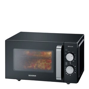 Severin Mikrobølgeovn MW7762 med glassbunn og grill 20L 800W