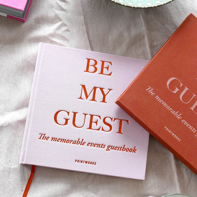 Printworks Gjestebok rust/rosa