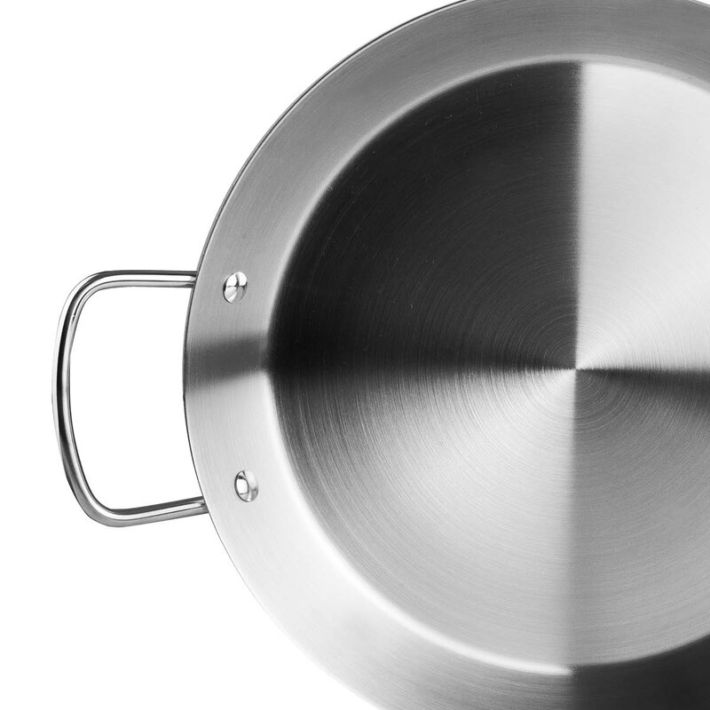 Ibili Paellapanne 38 cm rustfritt stål