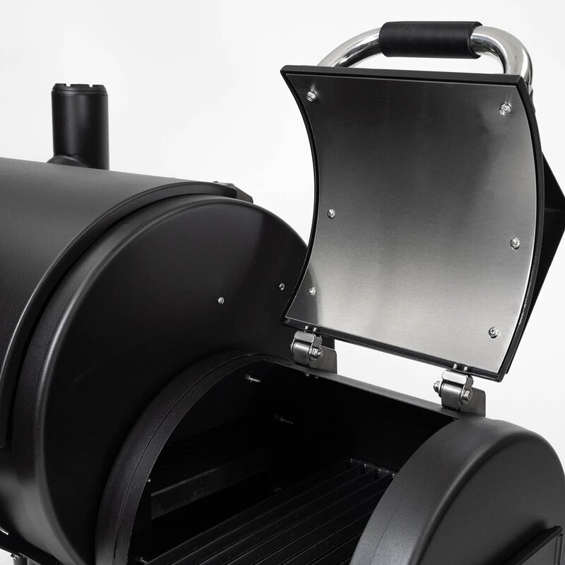 Broil King Offset Smoker 500 kullgrill svart