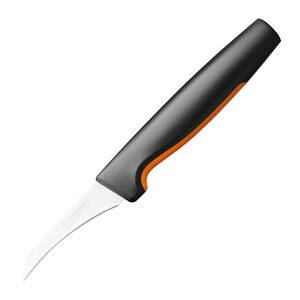 Fiskars Functional Form skrellekniv buet 26 cm svart/rustfritt stål