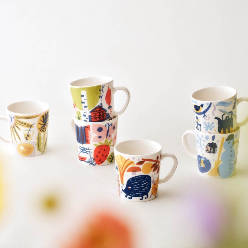 Arabia Luonto kopp 30 cl Vinter