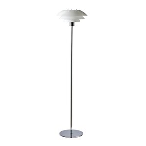 Dyberg Larsen DL31 gulvlampe 133 cm opal/krom