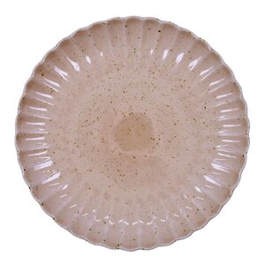 House Doctor Scallop tallerken 26 cm rosa