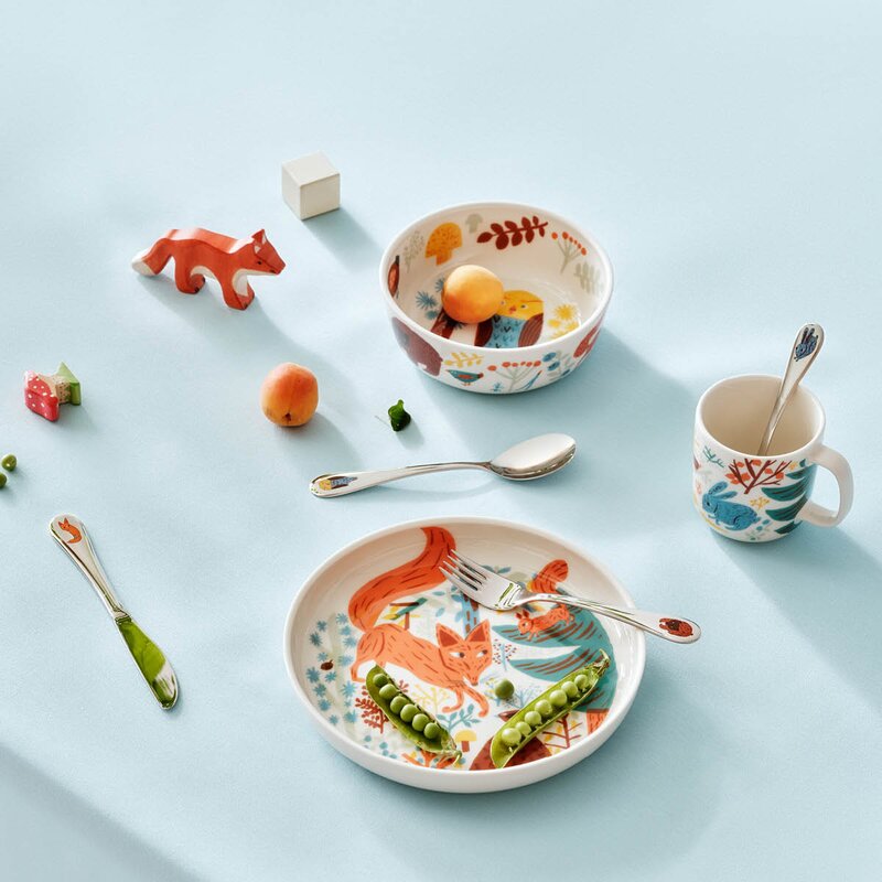 Arabia Poppoo barneservise 3 deler Venner