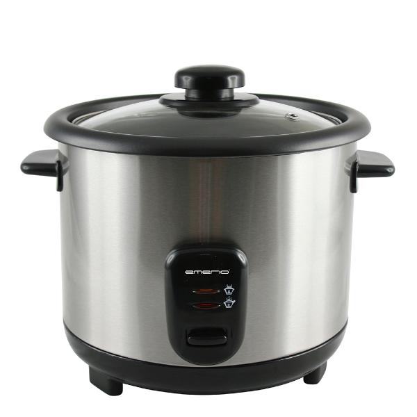 EMERIO Riskoker RCE-110118 1,5L rustfritt stål