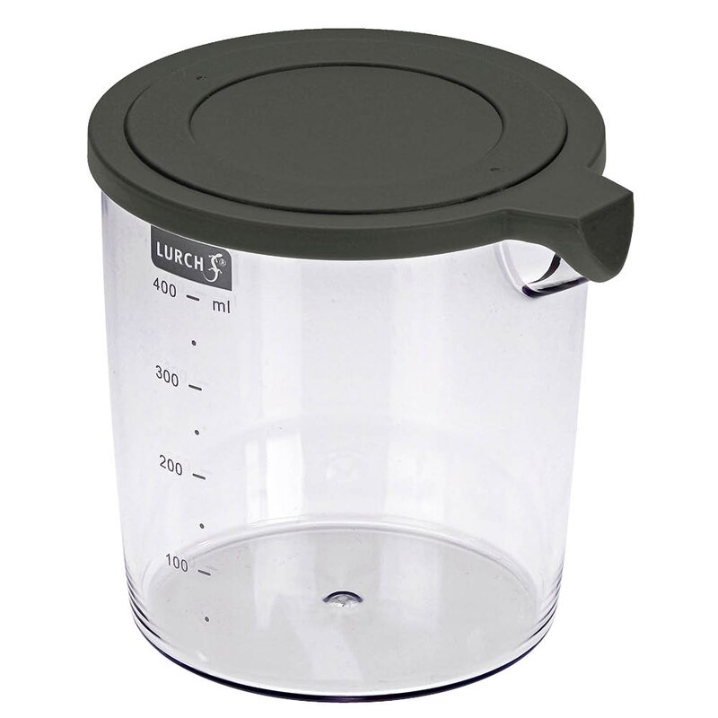 Lurch Sitruspresse m/beholder 400 ml hvit/grå/klar