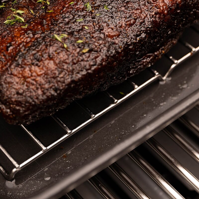 Broil King King size støpejernsgryte 11L 44x33 cm svart