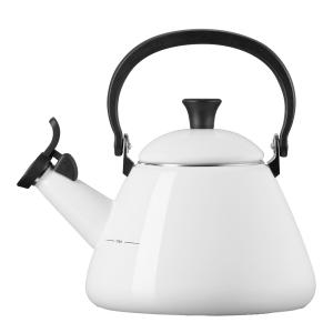 Le Creuset Kone vannkjele med fløyte 1,6L white