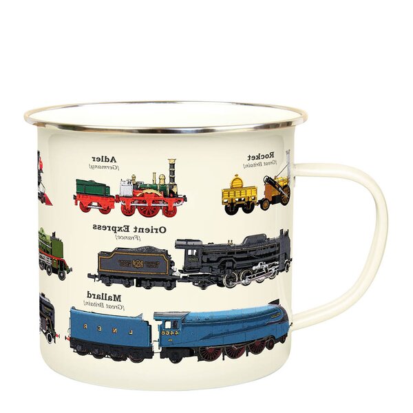 Gift Republic - Emaljekopp 50 cl tog