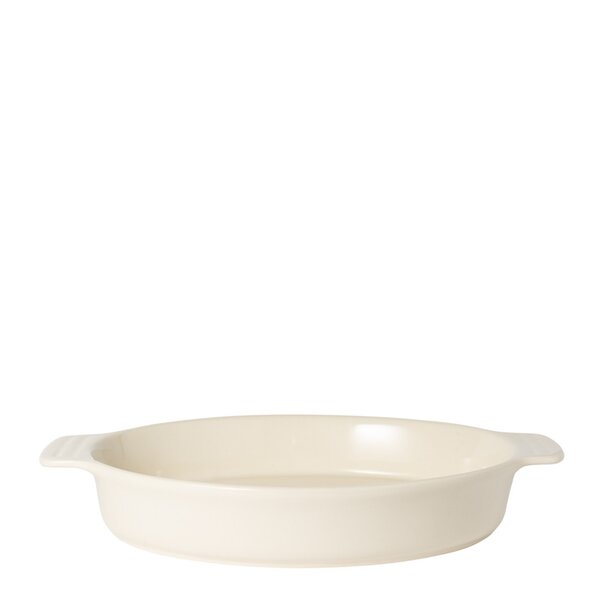 Anders Petter Classic ildfast form 37x25 cm oval hvit