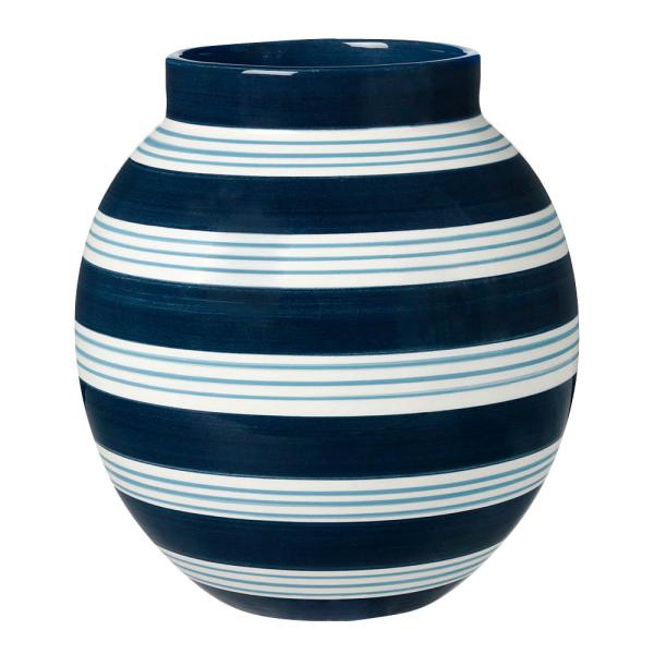 Kähler Omaggio Nuovo vase 20,5 cm mørk blå