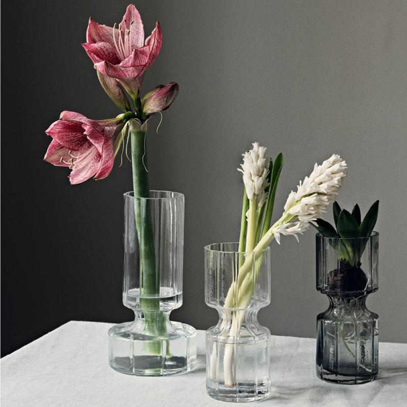 Broste Copenhagen Hyacint svibelvase 31,7 cm clear
