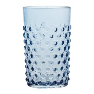 Klimchi Hobnail glass 20 cl misty blue