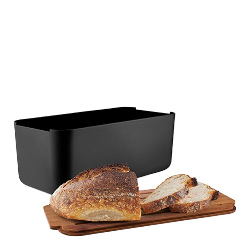 Eva Solo Tools brødboks med bambuslokk 42x19x15,5 cm svart