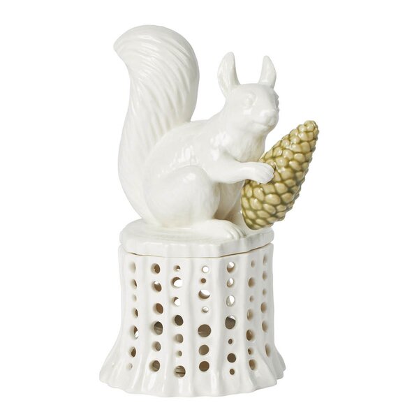 Dottir Winter Stories telysestake 15,8 cm squirrel on tree