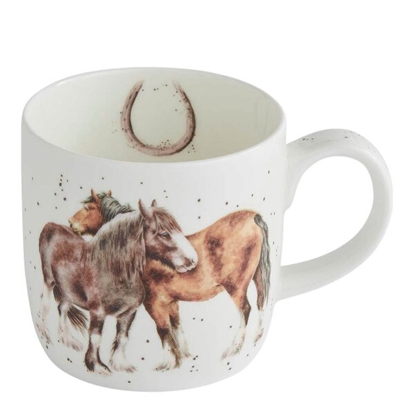 Wrendale Design Side by Side krus 31 cl hest