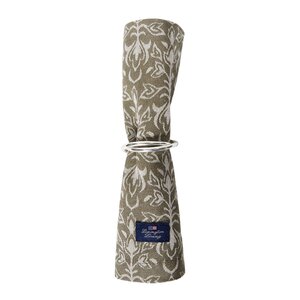 Lexington Jacquard serviett 50x50 cm ornament beige/mørk oliven