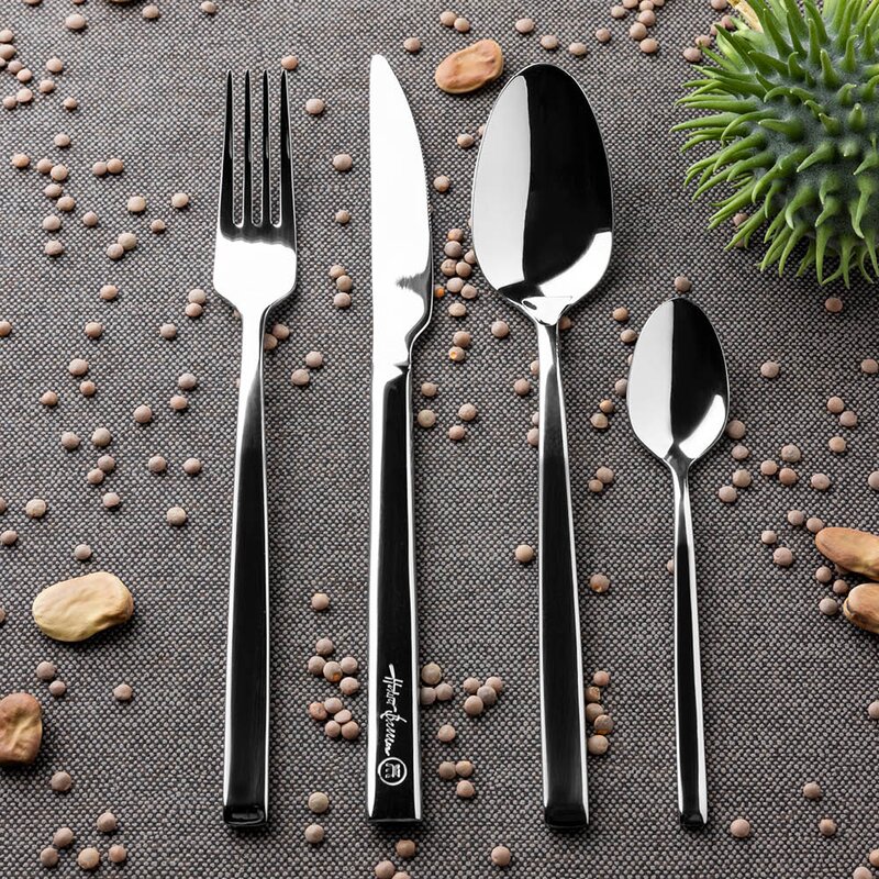 Magnor Pure bestikksett 24 deler polert stål