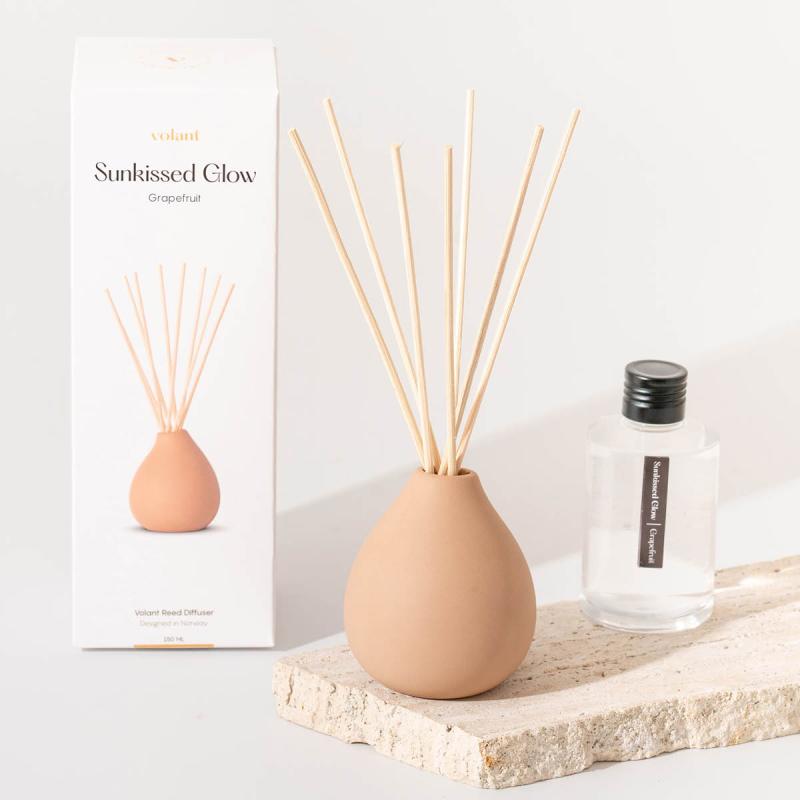 Volant Reed diffuser brun