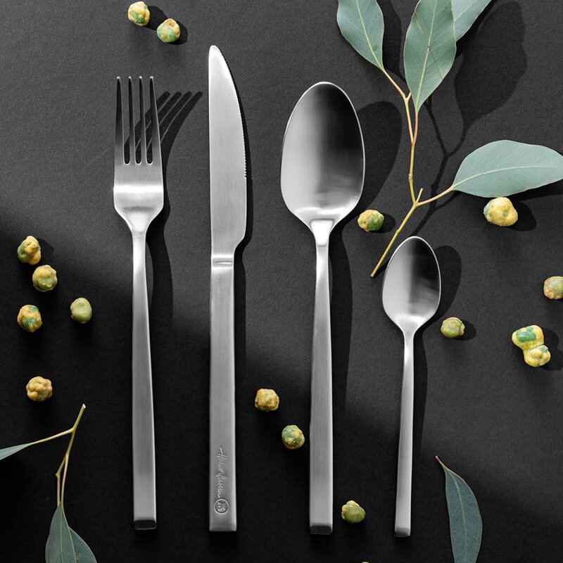 Magnor Pure bestikksett 24 deler matt stål