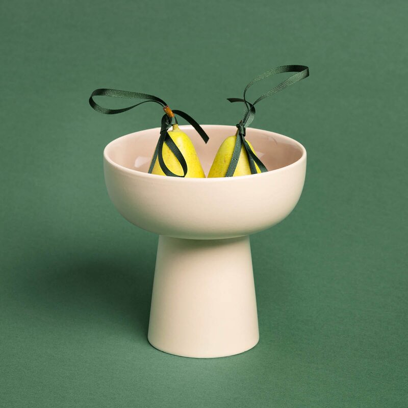 Arabia Kirnu dekorativ skål 16x16 cm beige