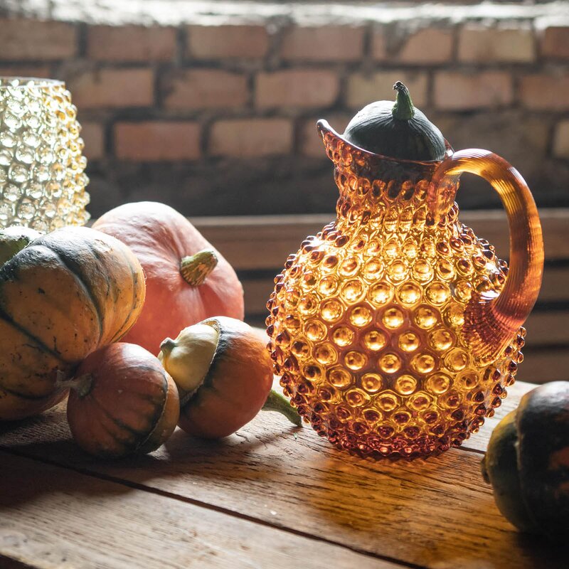 Klimchi Hobnail karaffel 2L amber