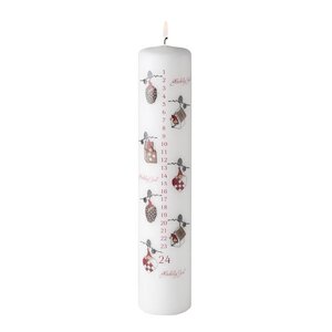 Klarborg Nisserik adventslys 25 cm 