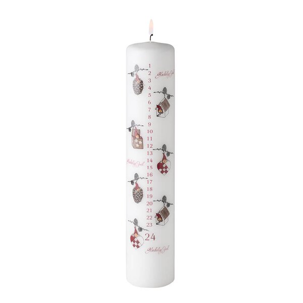 Klarborg Nisserik adventslys 25 cm 