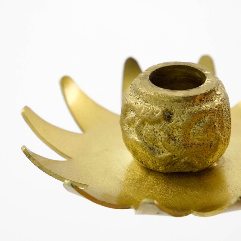 House Doctor Starry lysestake i jern 3 stk antikk messing