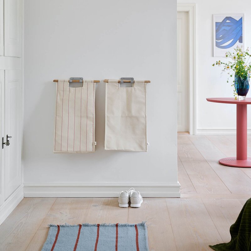 ReCollector BagUp veggmontert bag 24,5x35x57 cm Maroon Red