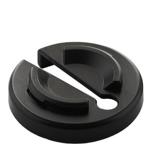 Point Virgule Foliekutter svart plast 1x5x5 cm