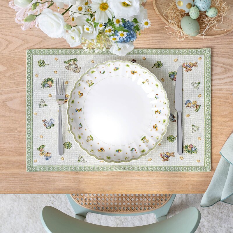 Villeroy & Boch Easter Delight bordbrikke 32x48 cm hvit