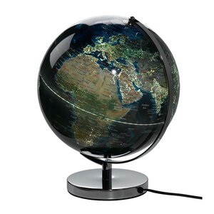 Gentlemen-s Hardware World Globe Light globus bordlampe 31 cm City Lights
