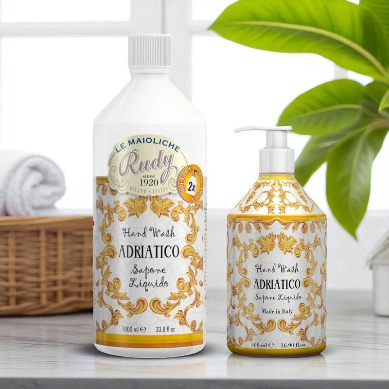 Rudy Profumi Maioliche refill håndsåpe 1L Adriatico