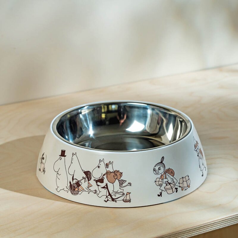 Muurla Mummi Pets matskål 1,2L beige