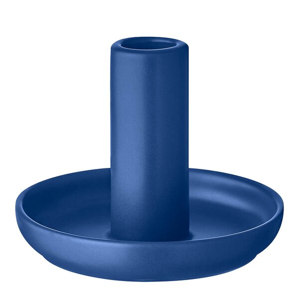 Blomus Vela lysestake 11 cm blå